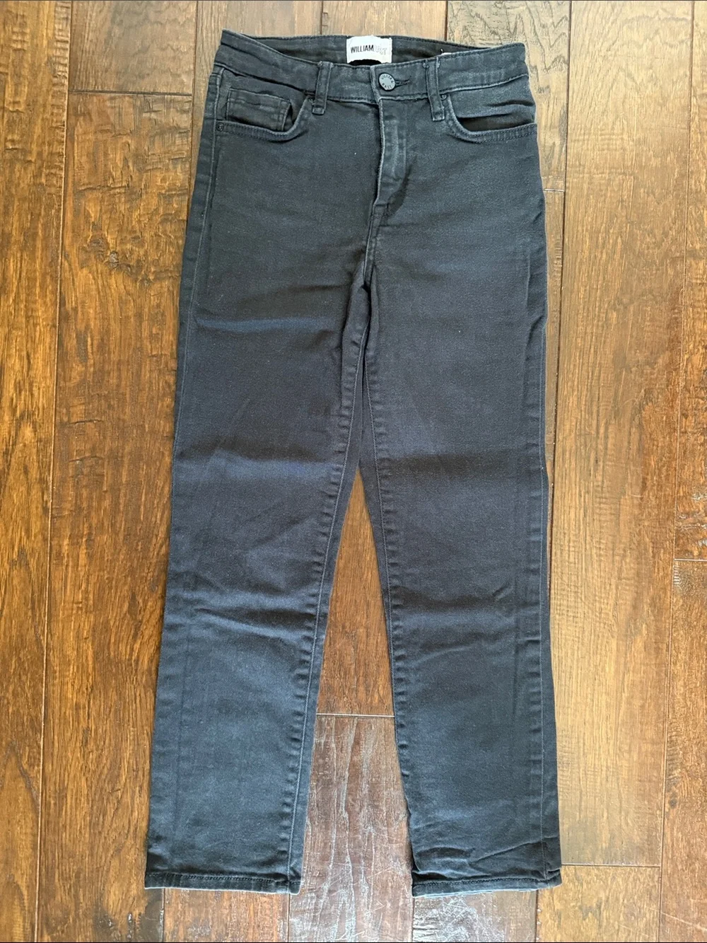 William Rast Black Stretch straight Jeans